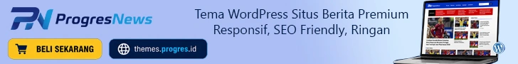 Tema Situs Berita Wordpress ProgresNews